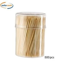 CONF 2 DISPENSER STUZZICADENTI DA 500 PZ