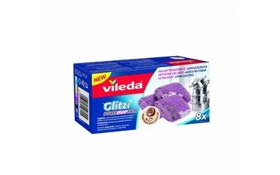 SPUGNE VILEDA 8 PZ PAGLIETTE SAPONATE GLITZI 3 SPUGNE VILEDA 8 PZ PAGLIETTE SAPONATE GLITZI