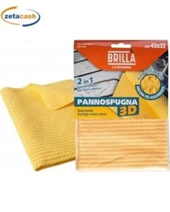 PANNOSPUGNA 3D IN ACETATO DI POLIVINILE AZIONE 2 IN 1