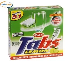 TABS PER LAVASTOVIGLIE PROFUMO LIMONE 16 PEZZI