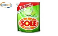 SOLE PIATTI 2 LITRI LIMONE VERDE ECORICARICA