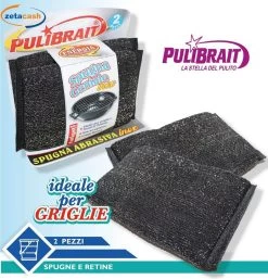 SPUGNA GENIALE INOX 2 PEZZI