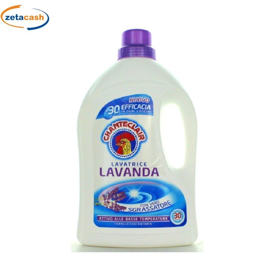 CHANTECLAIR LAVATRICE LIQUIDO 30 LAVAGGI LAVANDA 1500ML. 3 CHANTECLAIR LAVATRICE LIQUIDO 30 LAVAGGI LAVANDA 1500ML.