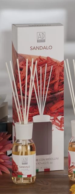 DIFFUSORE DI FRAGRANZA CON MIDOLLINI AL SANDALO 125 ML