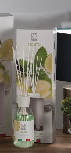 DIFFUSORE DI FRAGRANZA CON MIDOLLINI 250 ML MOJITO