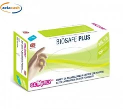 GUANTI 100 PZ. DA ESAMINAZIONE MONOUSO IN LATTICE TAGLIA XL