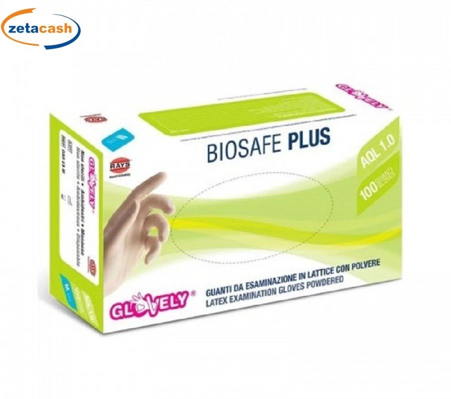 GUANTI 100 PZ. DA ESAMINAZIONE MONOUSO IN LATTICE TAGLIA XL 3 GUANTI 100 PZ. DA ESAMINAZIONE MONOUSO IN LATTICE TAGLIA XL