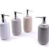 DISPENSER SAPONE IN CERAMICA MODELLO SMOOTH CM 7 X 19 -Negozio Di Igiene Domestica 8034052236546