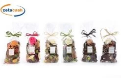 POTPOURRY PROFUMATO IN SACCHETTO TRASPARENTE