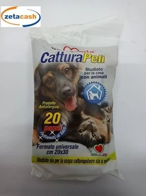 CONF 20 PANNO TNT CATTURAPELO 30X20 CM 3 CONF 20 PANNO TNT CATTURAPELO 30X20 CM