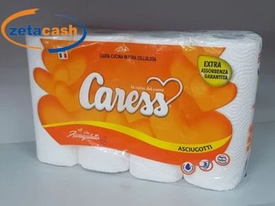 CARESS ASCIUGATUTTO ASCIUGOTTI 4 ROTOLI 3 CARESS ASCIUGATUTTO ASCIUGOTTI 4 ROTOLI
